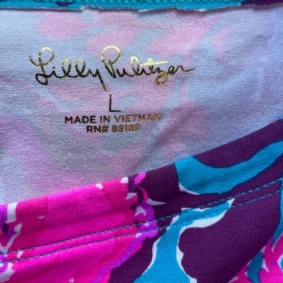 Set of 2, Lilly Pulitzer Nissi Floral Maxi Skirt & Long Sleeve Shirt, EUC - Picture 7 of 13